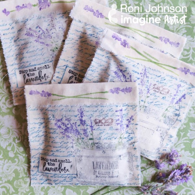 Learn How to Make Quick and Easy Lavender Sachets with Fabrico Markers