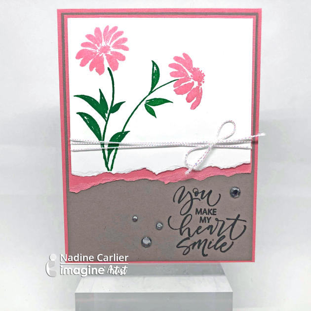 CAS Layered Card by Nadine Carlier IC