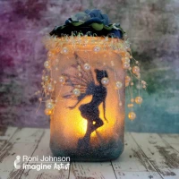Learn How to Upcycle an Old Jar into a Mystical Fairy Lantern