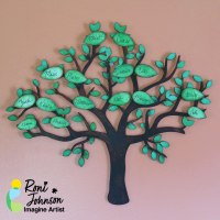 Learn How to Make a Wooden Wall Art Family Tree